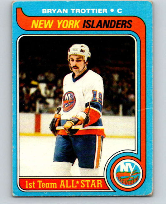 1979-80 Topps #100 Bryan Trottier AS  New York Islanders  V81557 Image 1
