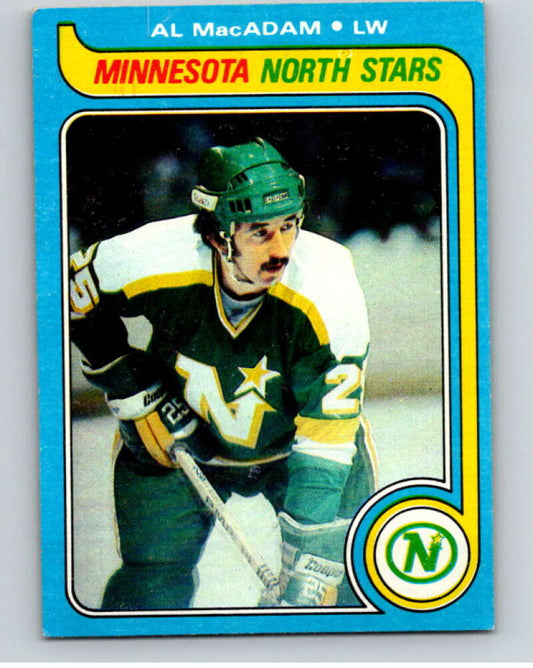 1979-80 Topps #104 Al MacAdam  Minnesota North Stars  V81565 Image 1