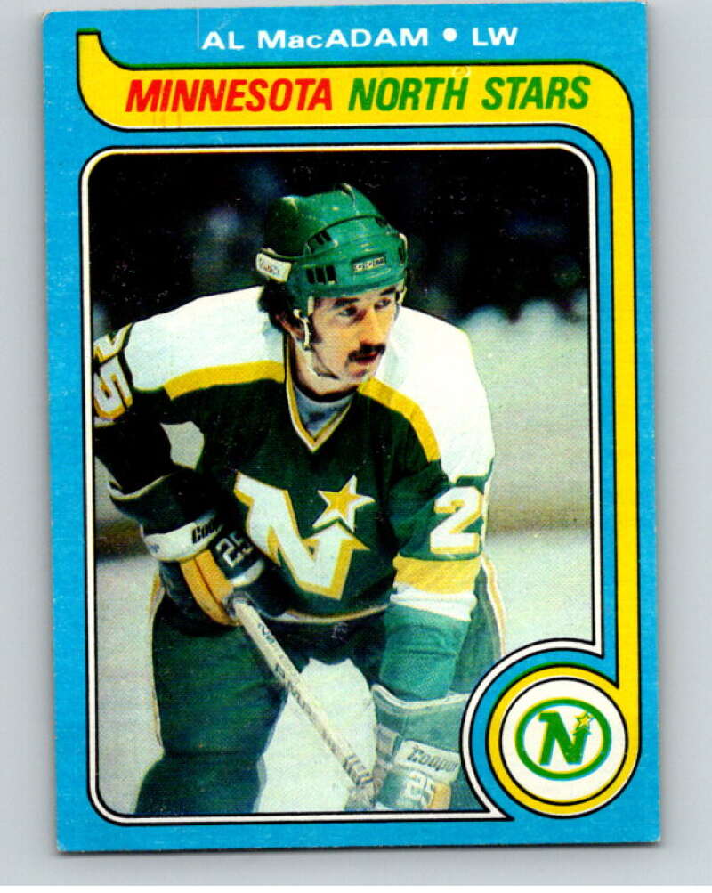 1979-80 Topps #104 Al MacAdam  Minnesota North Stars  V81565 Image 1