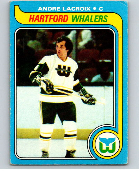 1979-80 Topps #107 Andre Lacroix  Hartford Whalers  V81571 Image 1
