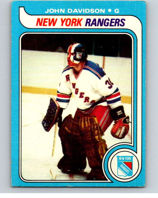 1979-80 Topps #110 John Davidson  New York Rangers  V81580 Image 1