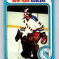 1979-80 Topps #110 John Davidson  New York Rangers  V81581 Image 1