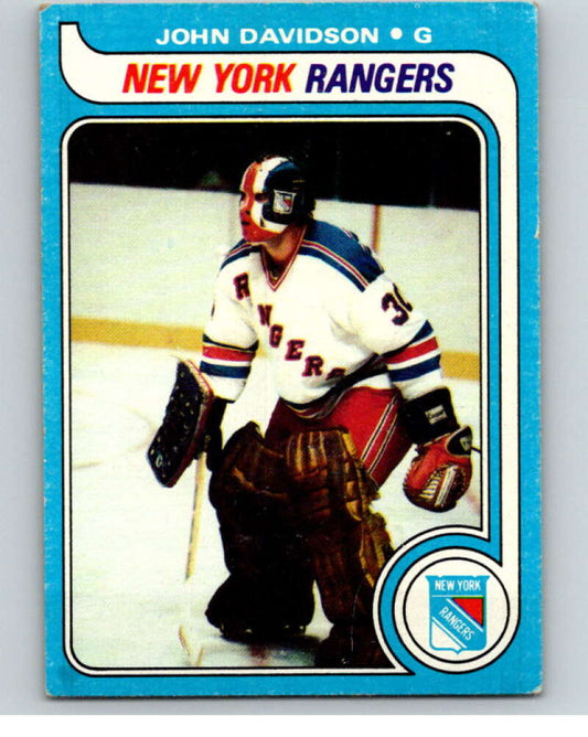 1979-80 Topps #110 John Davidson  New York Rangers  V81581 Image 1