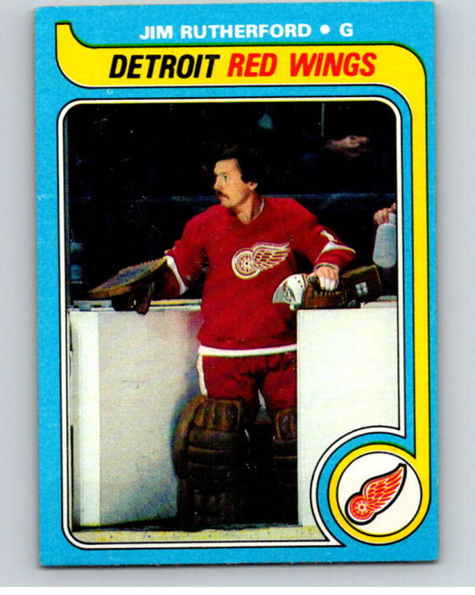 1979-80 Topps #122 Jim Rutherford  Detroit Red Wings  V81618 Image 1
