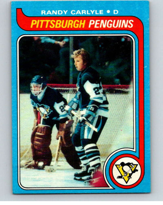 1979-80 Topps #124 Randy Carlyle  Pittsburgh Penguins  V81623 Image 1