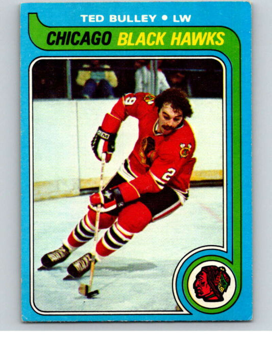 1979-80 Topps #128 Ted Bulley  Chicago Blackhawks  V81632 Image 1