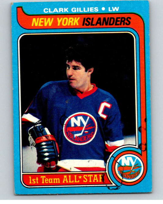 1979-80 Topps #130 Clark Gillies AS  New York Islanders  V81636 Image 1