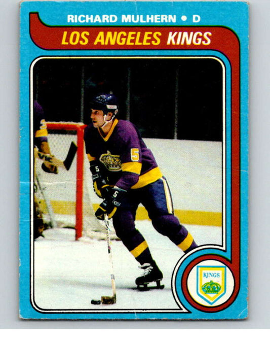 1979-80 Topps #133 Richard Mulhern  Los Angeles Kings  V81645 Image 1