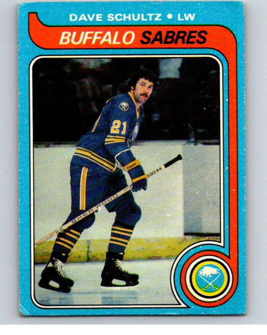 1979-80 Topps #134 Dave Schultz  Buffalo Sabres  V81646 Image 1