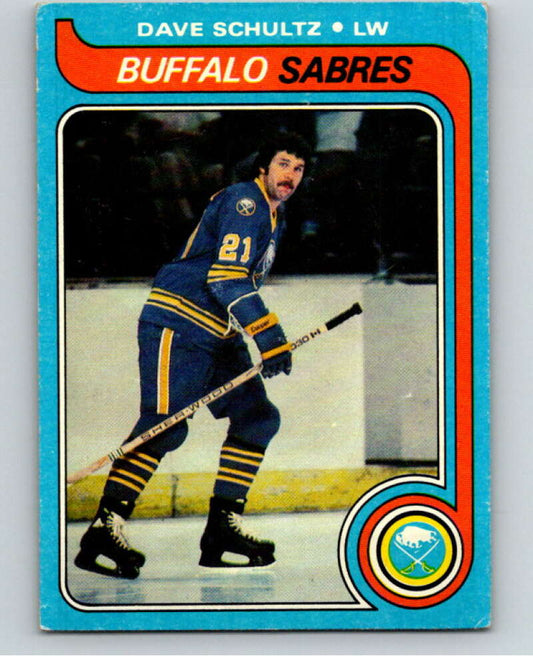 1979-80 Topps #134 Dave Schultz  Buffalo Sabres  V81647 Image 1