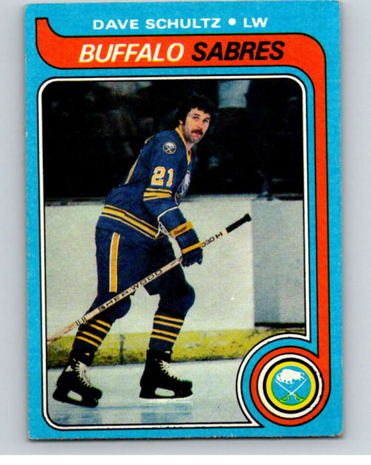 1979-80 Topps #134 Dave Schultz  Buffalo Sabres  V81648 Image 1