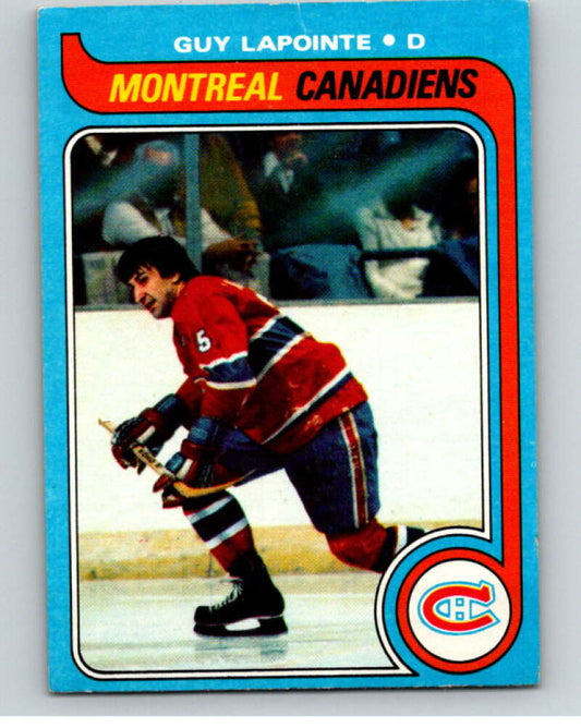 1979-80 Topps #135 Guy Lapointe  Montreal Canadiens  V81649 Image 1