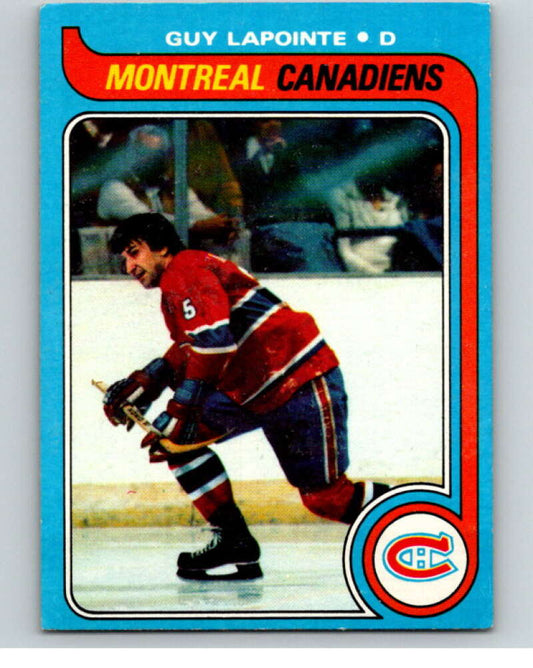 1979-80 Topps #135 Guy Lapointe  Montreal Canadiens  V81650 Image 1