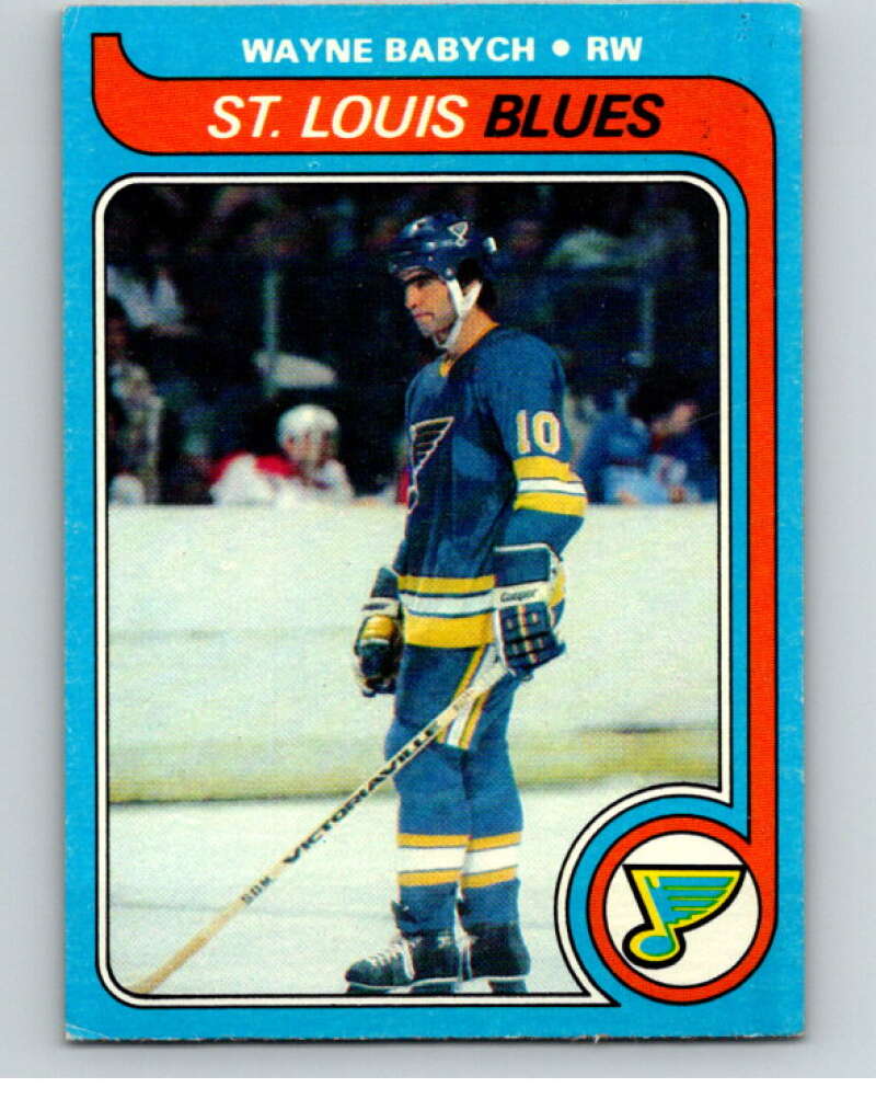 1979-80 Topps #142 Wayne Babych  RC Rookie St. Louis Blues  V81670 Image 1