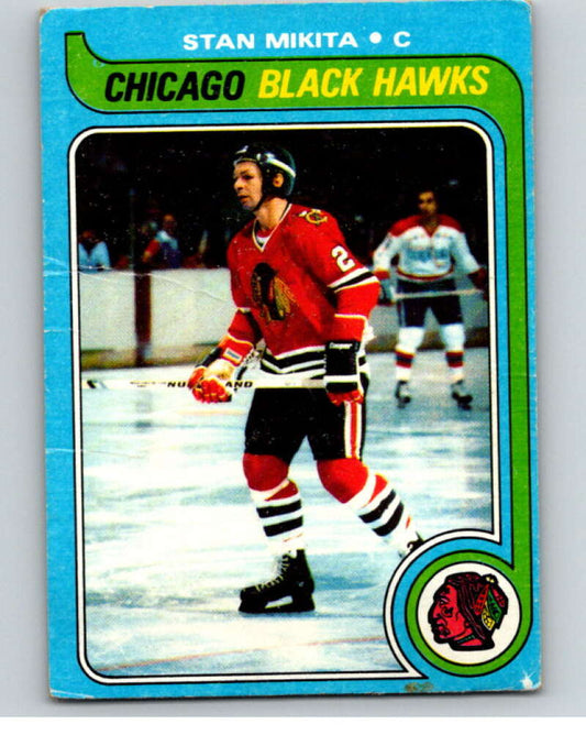 1979-80 Topps #155 Stan Mikita  Chicago Blackhawks  V81707 Image 1