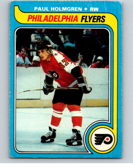 1979-80 Topps #156 Paul Holmgren  Philadelphia Flyers  V81711 Image 1