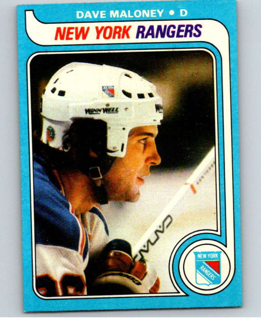 1979-80 Topps #159 Dave Maloney  New York Rangers  V81720 Image 1