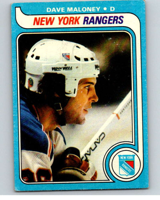 1979-80 Topps #159 Dave Maloney  New York Rangers  V81721 Image 1