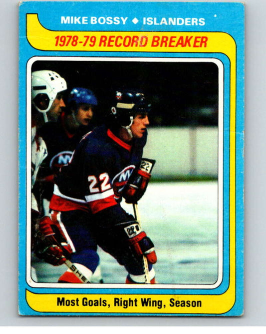 1979-80 Topps #161 Mike Bossy RB  New York Islanders  V81727 Image 1