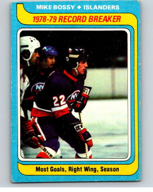 1979-80 Topps #161 Mike Bossy RB  New York Islanders  V81728 Image 1