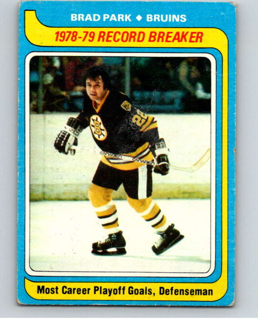 1979-80 Topps #164 Brad Park RB  Boston Bruins  V81735 Image 1