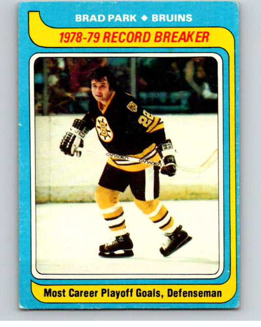 1979-80 Topps #164 Brad Park RB  Boston Bruins  V81736 Image 1