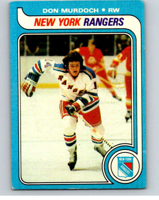 1979-80 Topps #168 Don Murdoch  New York Rangers  V81744 Image 1