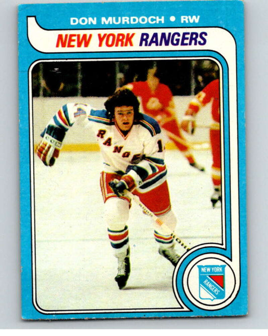 1979-80 Topps #168 Don Murdoch  New York Rangers  V81745 Image 1