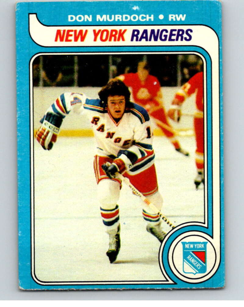 1979-80 Topps #168 Don Murdoch  New York Rangers  V81746 Image 1