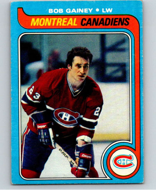 1979-80 Topps #170 Bob Gainey  Montreal Canadiens  V81750 Image 1