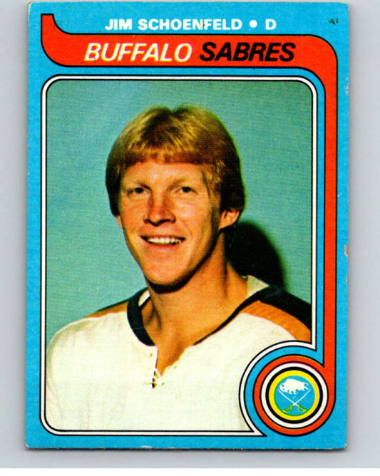 1979-80 Topps #171 Jim Schoenfeld  Buffalo Sabres  V81751 Image 1