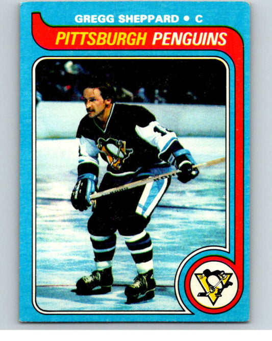 1979-80 Topps #172 Gregg Sheppard  Pittsburgh Penguins  V81753 Image 1