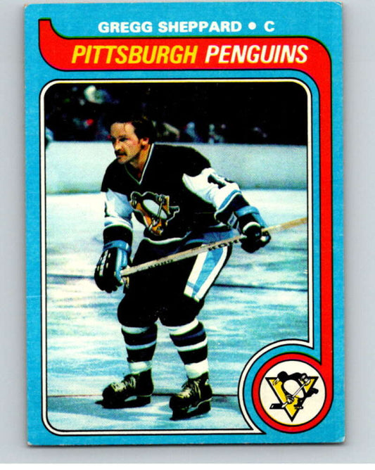 1979-80 Topps #172 Gregg Sheppard  Pittsburgh Penguins  V81754 Image 1