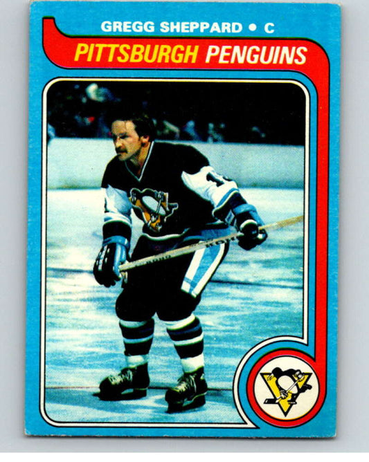 1979-80 Topps #172 Gregg Sheppard  Pittsburgh Penguins  V81755 Image 1