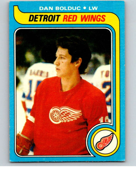 1979-80 Topps #173 Dan Bolduc  RC Rookie Detroit Red Wings  V81757 Image 1