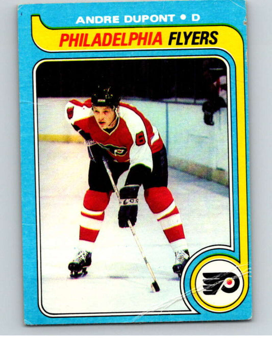 1979-80 Topps #178 Andre Dupont  Philadelphia Flyers  V81771 Image 1