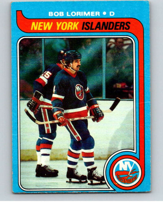 1979-80 Topps #181 Bob Lorimer  RC Rookie New York Islanders  V81780 Image 1