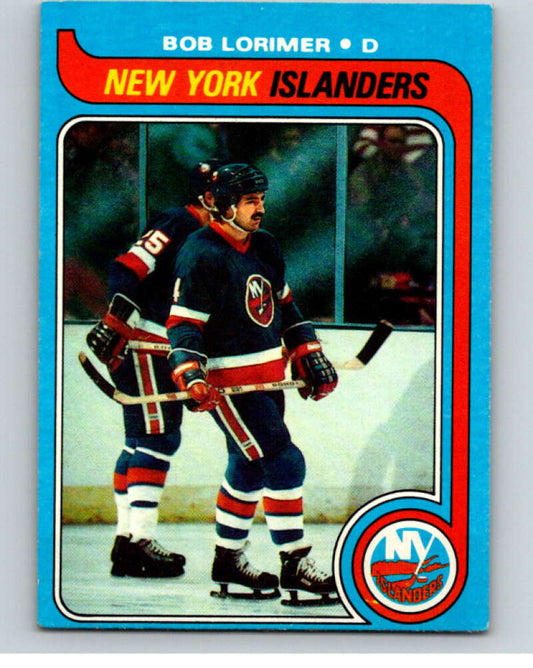 1979-80 Topps #181 Bob Lorimer  RC Rookie New York Islanders  V81781 Image 1