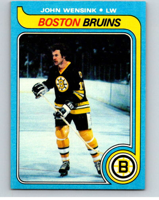 1979-80 Topps #182 John Wensink  Boston Bruins  V81783 Image 1