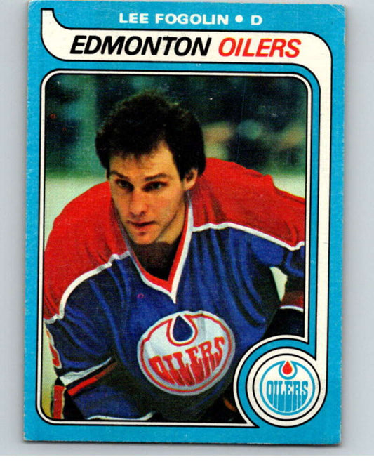 1979-80 Topps #183 Lee Fogolin  Edmonton Oilers  V81789 Image 1