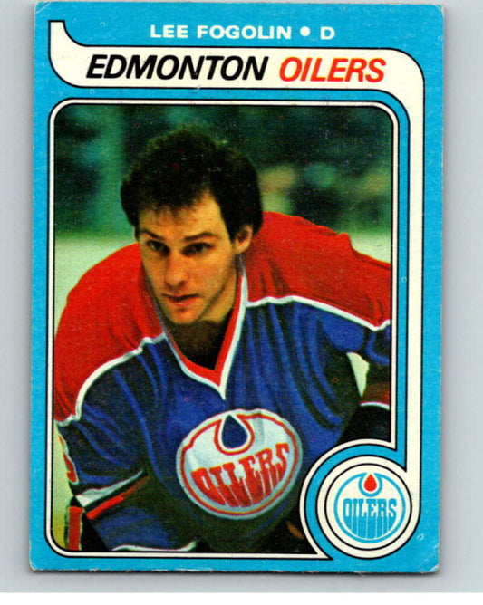 1979-80 Topps #183 Lee Fogolin  Edmonton Oilers  V81792 Image 1