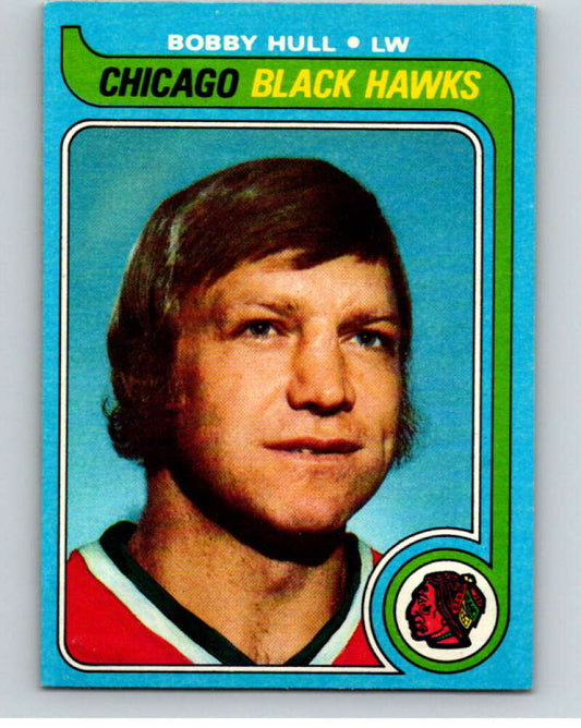 1979-80 Topps #185 Bobby Hull  Chicago Blackhawks  V81798 Image 1