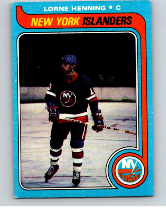 1979-80 Topps #193 Lorne Henning  New York Islanders  V81816 Image 1