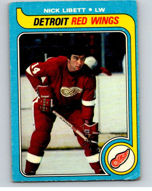 1979-80 Topps #198 Nick Libett  Detroit Red Wings  V81830 Image 1