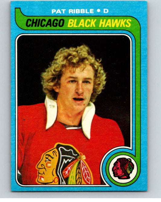 1979-80 Topps #199 Pat Ribble  RC Rookie Chicago Blackhawks  V81833 Image 1