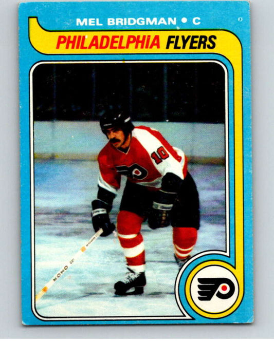 1979-80 Topps #201 Mel Bridgman  Philadelphia Flyers  V81839 Image 1
