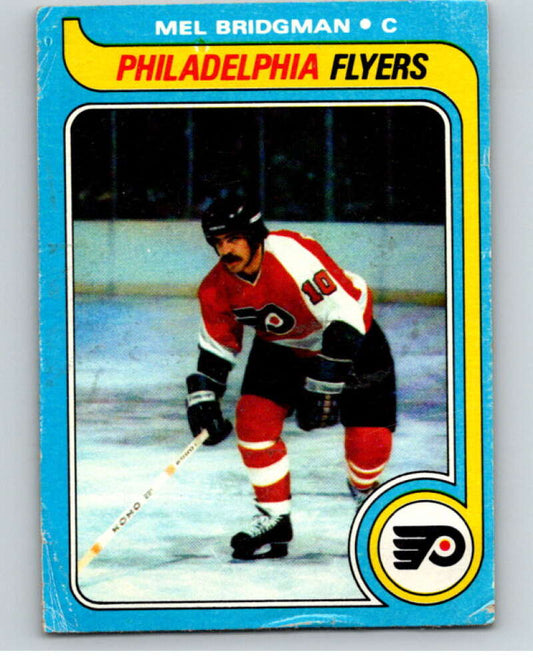 1979-80 Topps #201 Mel Bridgman  Philadelphia Flyers  V81840 Image 1
