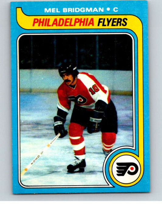 1979-80 Topps #201 Mel Bridgman  Philadelphia Flyers  V81841 Image 1