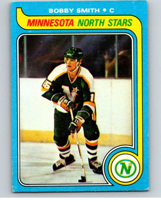 1979-80 Topps #206 Bobby Smith  RC Rookie Minnesota North Stars  V81853 Image 1