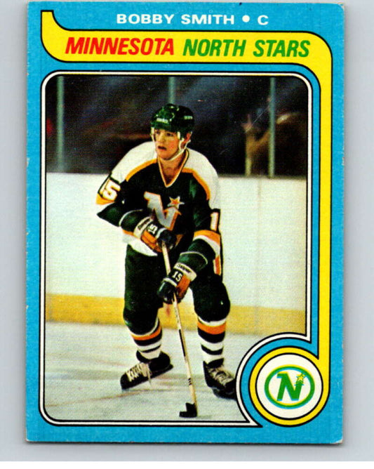 1979-80 Topps #206 Bobby Smith  RC Rookie Minnesota North Stars  V81856 Image 1